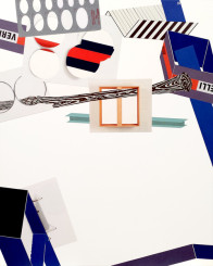 ELLI VER, 2015 Collage on museum board